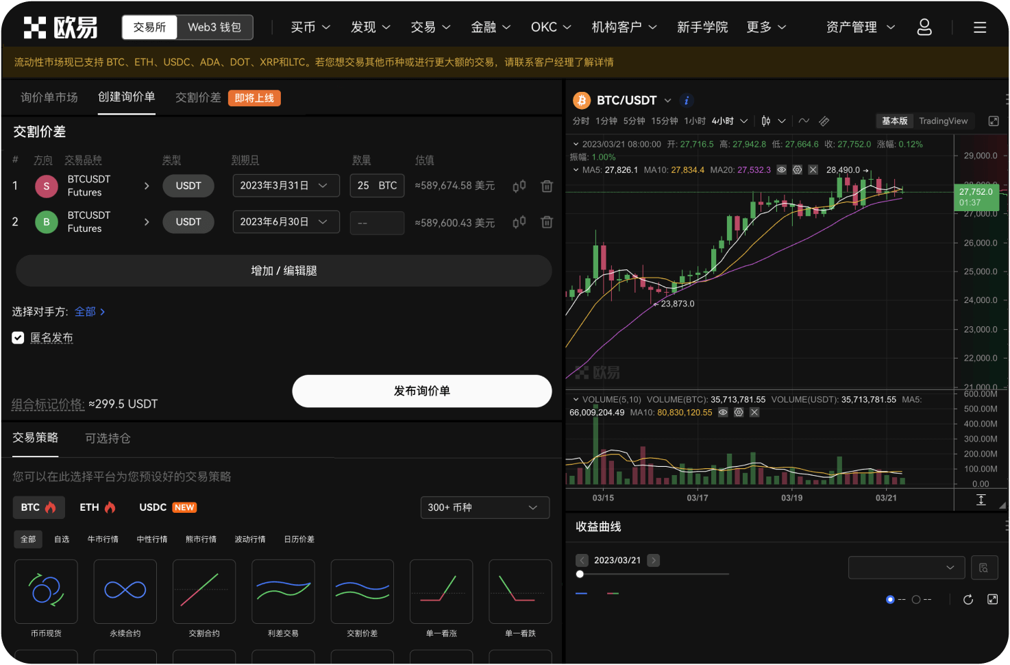 热币交易所的“K线图”时间周期有哪些